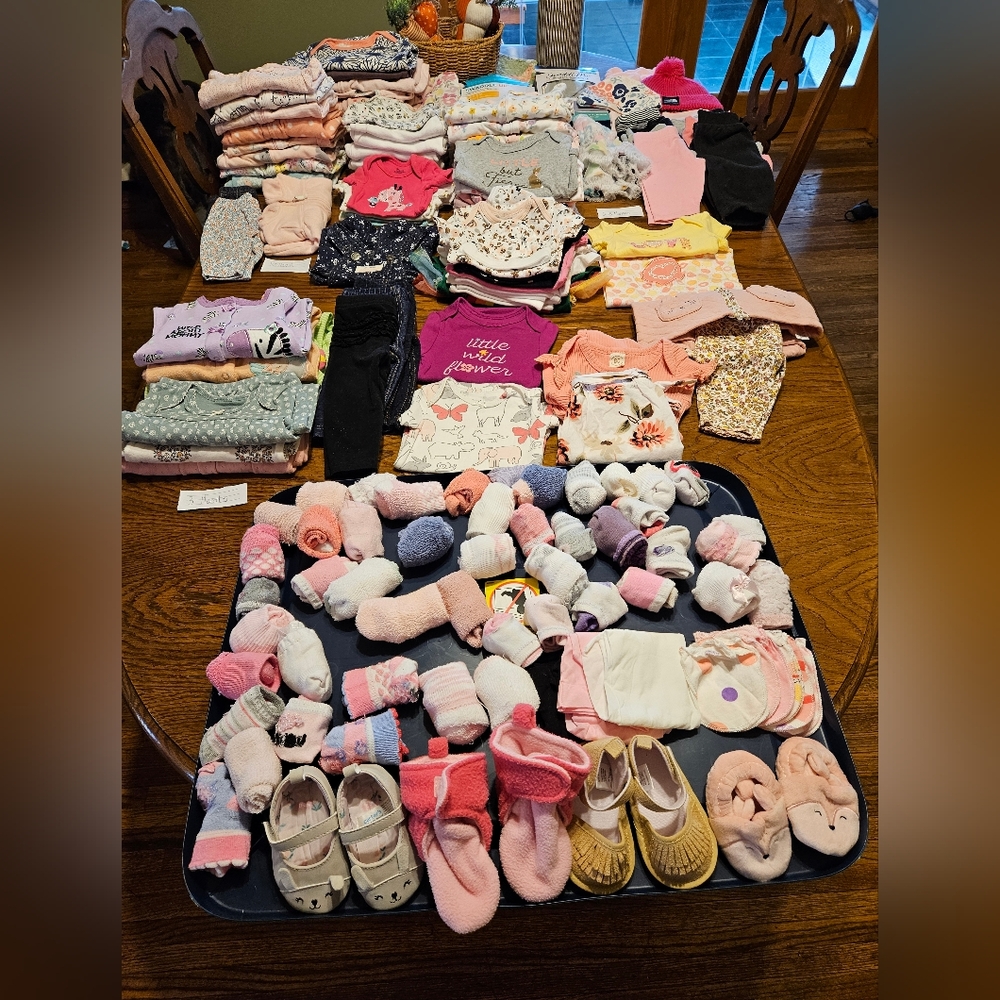 Bundle of Baby girl clothes